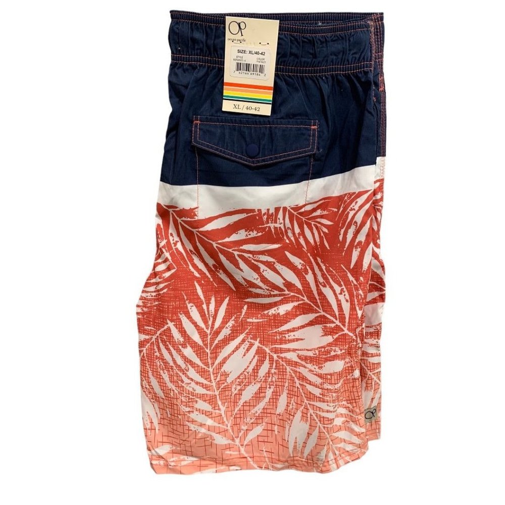 XL (40-42) OP Ocean Pacific Men's Summer Quick Dry Swim Board Shorts New